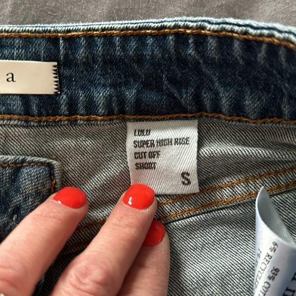 Eunina Jean shorts - Picture 2 of 4